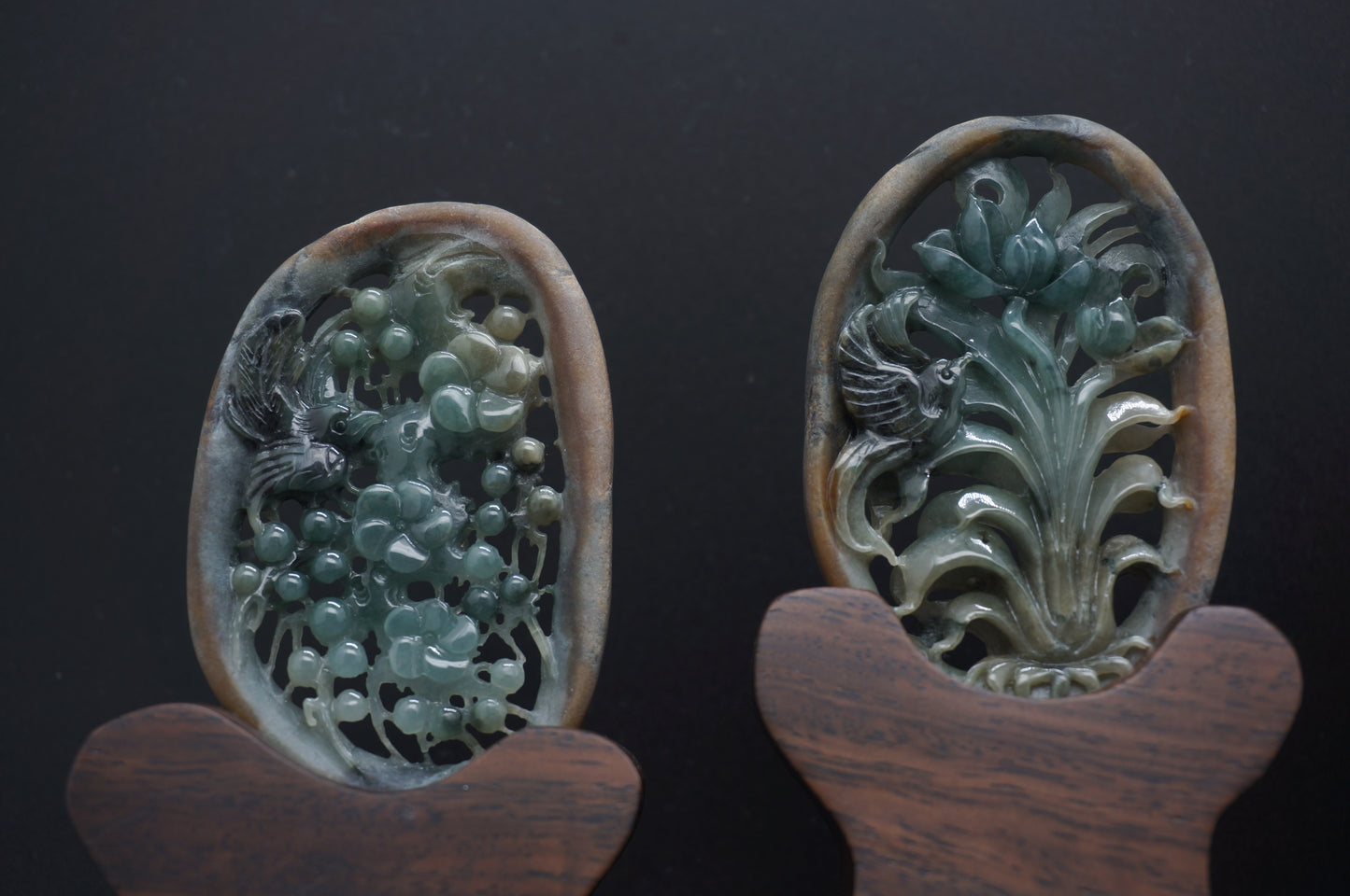 The Four Virtues of Nature Display 梅兰竹菊摆件