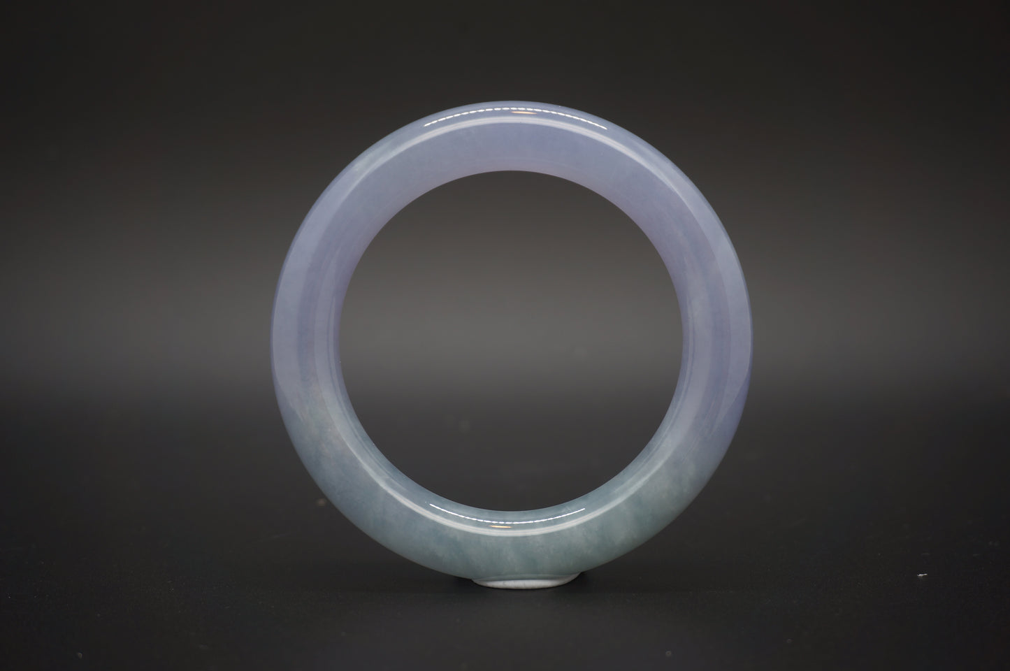 Spring Harmony Jadeite Bangle 春带彩平安翡翠手镯