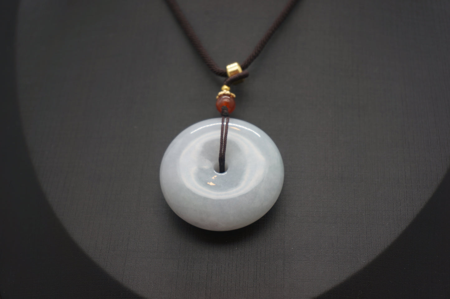 Pure Jade Harmony Pendant 清玉平安扣