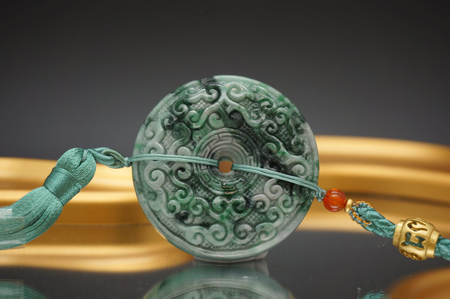 Heavenly Currents Pendant 云纹平安扣