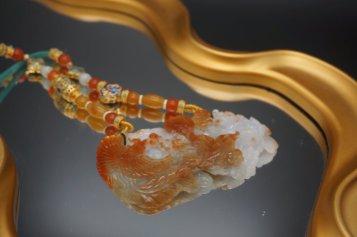 Prosperity Phoenix Pendant 鸿运当头凤牌
