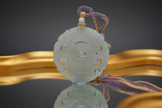 Eternal Harmony Antique Style Pendant 永恒和谐仿古圆牌