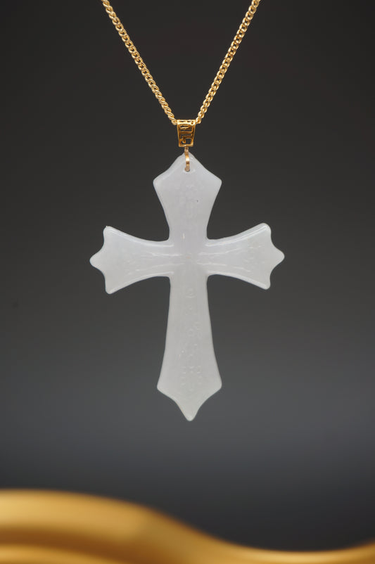 Jadeite Cross 十字架翡翠