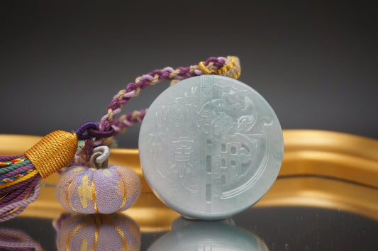 Harmony and Blessings Pendant 和福圆牌