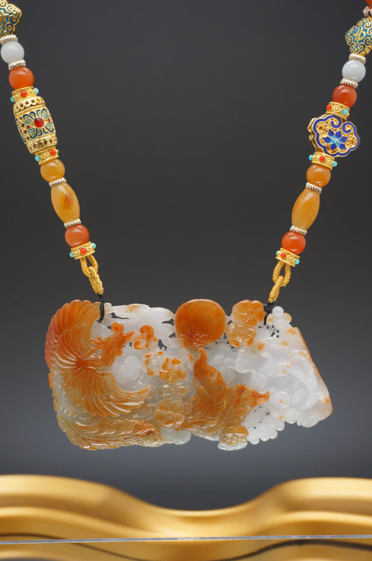 Prosperity Phoenix Pendant 鸿运当头凤牌