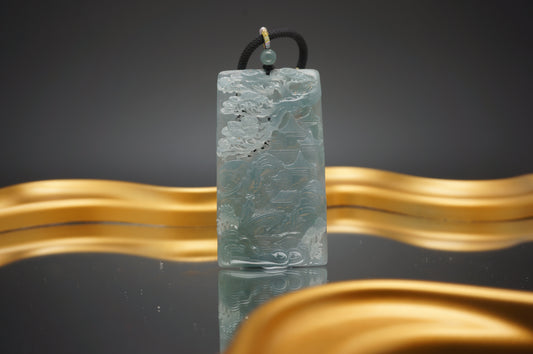 Harmony of Nature Pendant 山水和鸣牌
