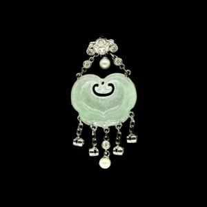 Custom Ruyi Jadeite Pendant
