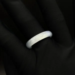 Lavender Jadeite Band Ring