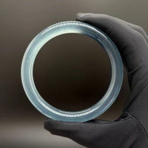 Icy Blue Jadeite Bangle