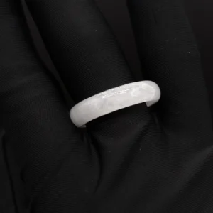 White Jadeite Ring